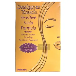 Designer Touch Sensitive Scalp Formula No Lye Relaxer 2 Applications (93)