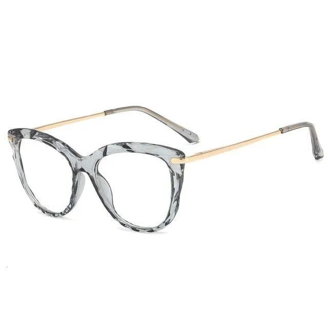 Designer Transparent Cat Eye Glasses 2021