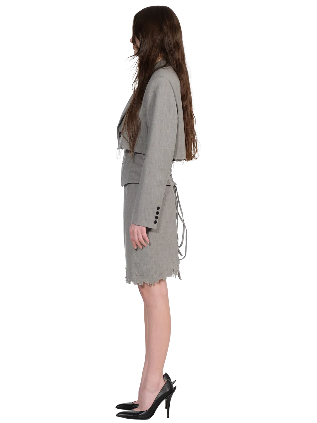 Destroyed Office Skirt