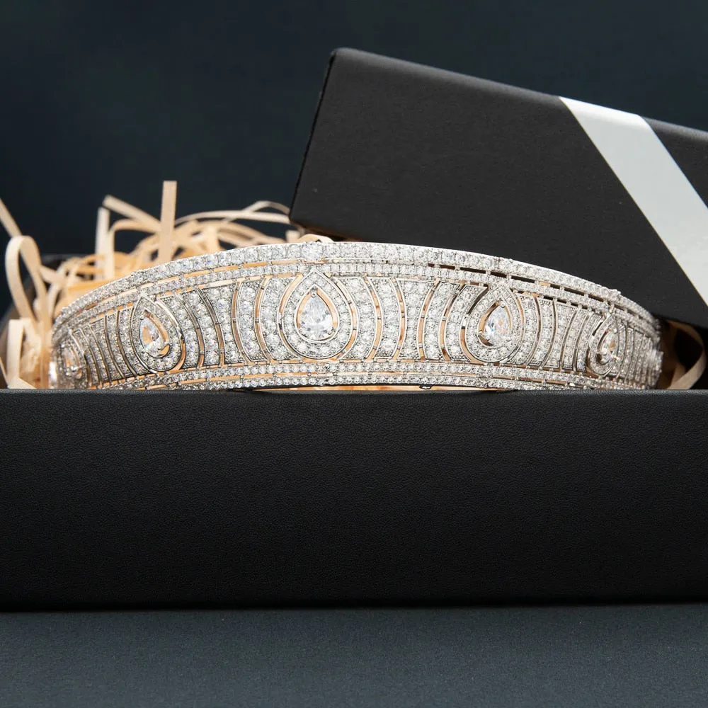 Diamond Kokoshnik Tiara Replica