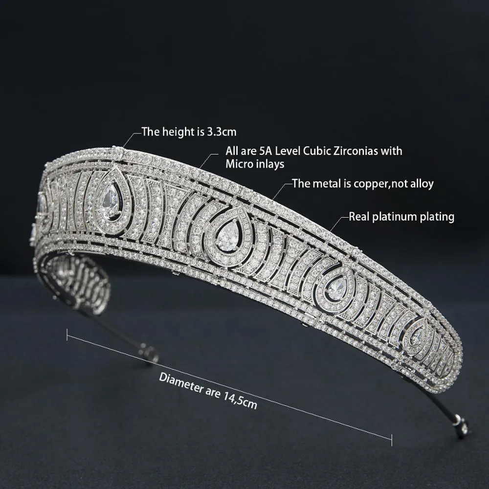 Diamond Kokoshnik Tiara Replica