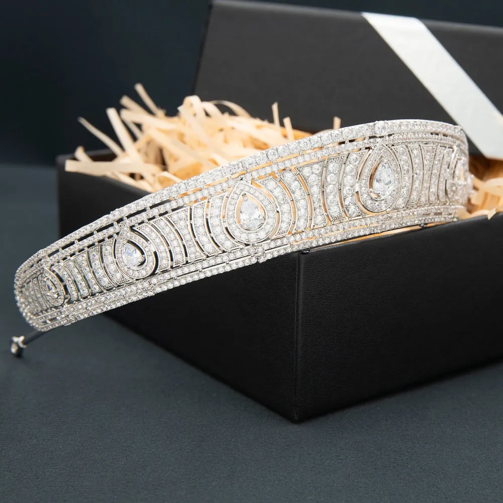 Diamond Kokoshnik Tiara Replica