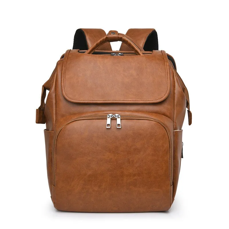Diaper Bag Backpack With Changing Pad & Stroller Straps