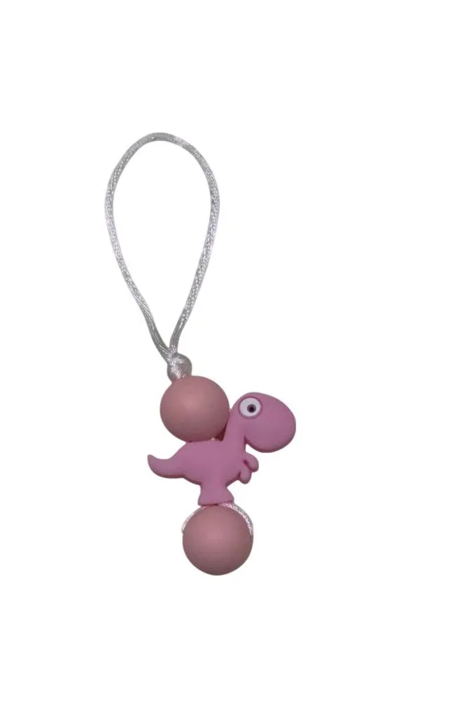 Dinosaur zipper pull
