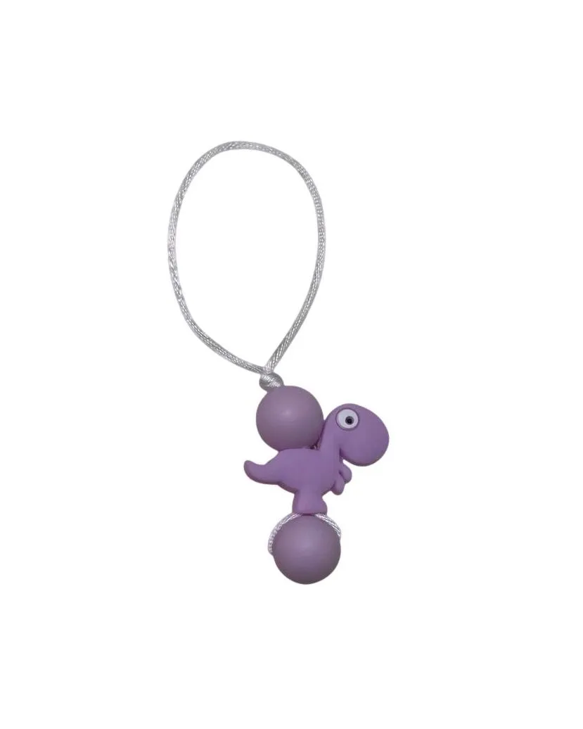 Dinosaur zipper pull