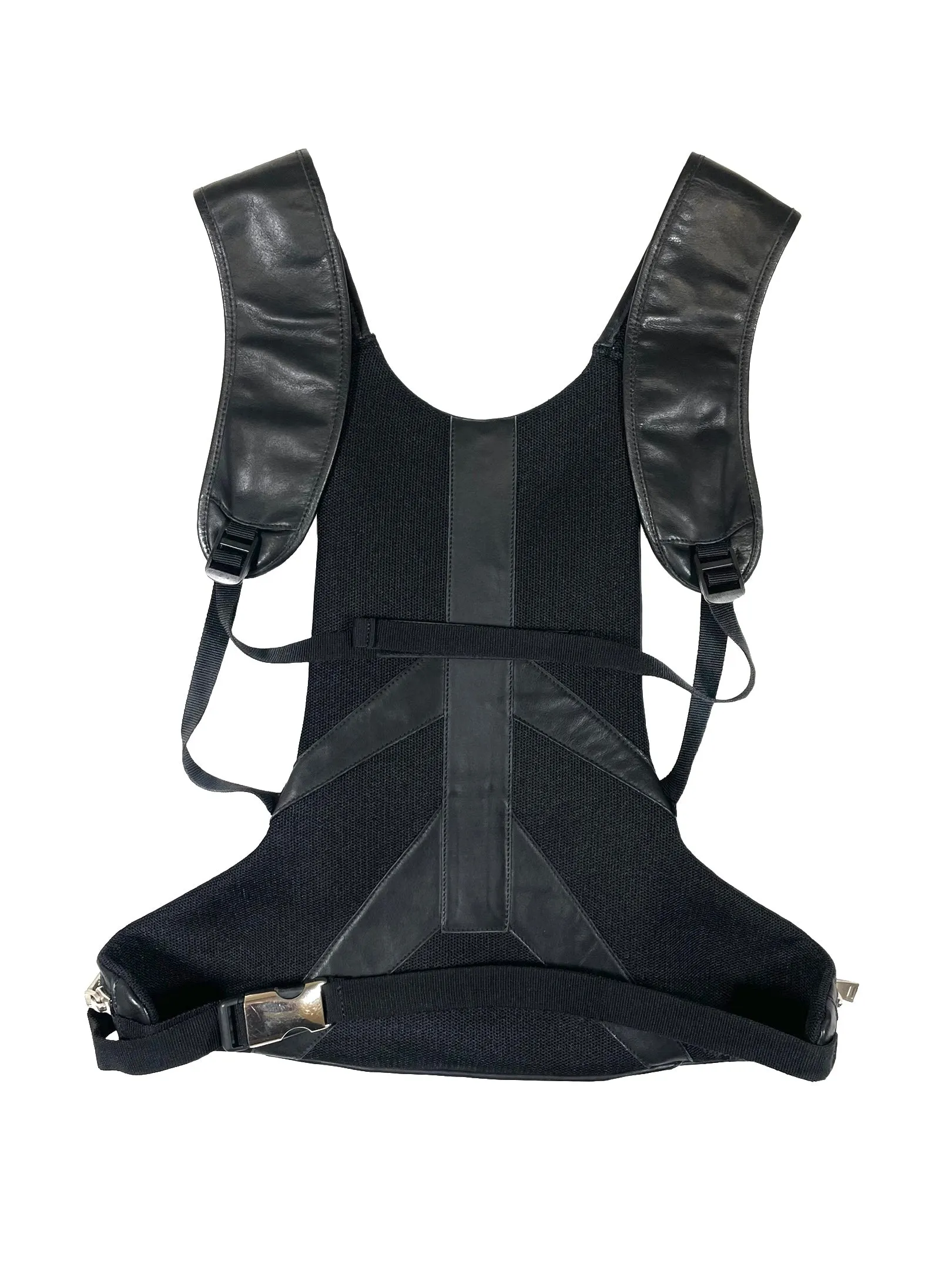 Dirk Bikkembergs multi pockets backpack vest