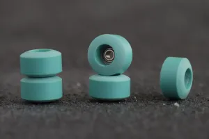 Dirty FB illPills - Palm Green Urethane Fingerboard Wheels (70D Street Shape)