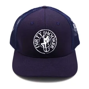 Dirty Hooker Premium Trucker Hat Navy