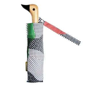 Dots 100% recycled plastic bottle Compact Duck Umbrella