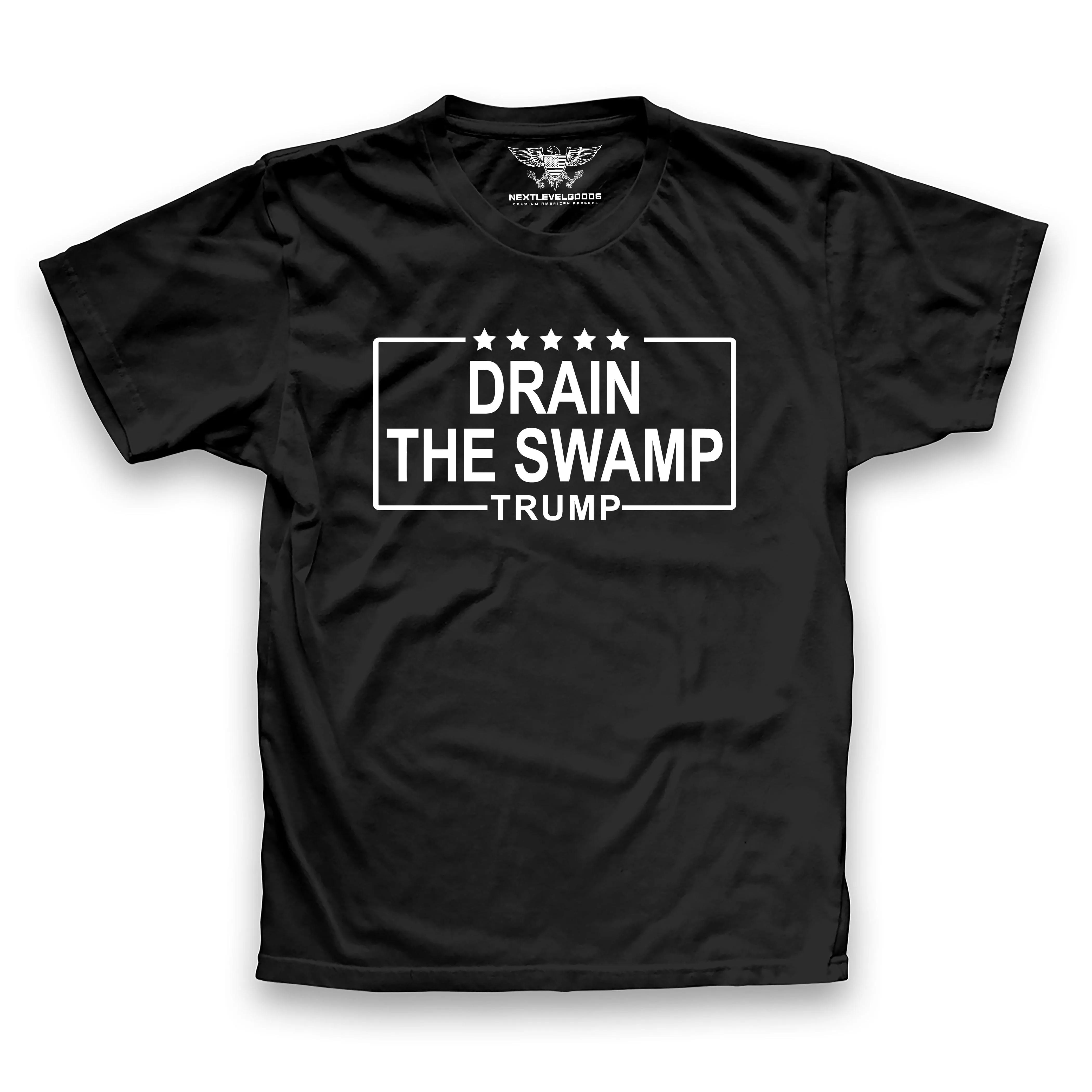 Drain The Swamp Trump Premium T-Shirt (AM25)