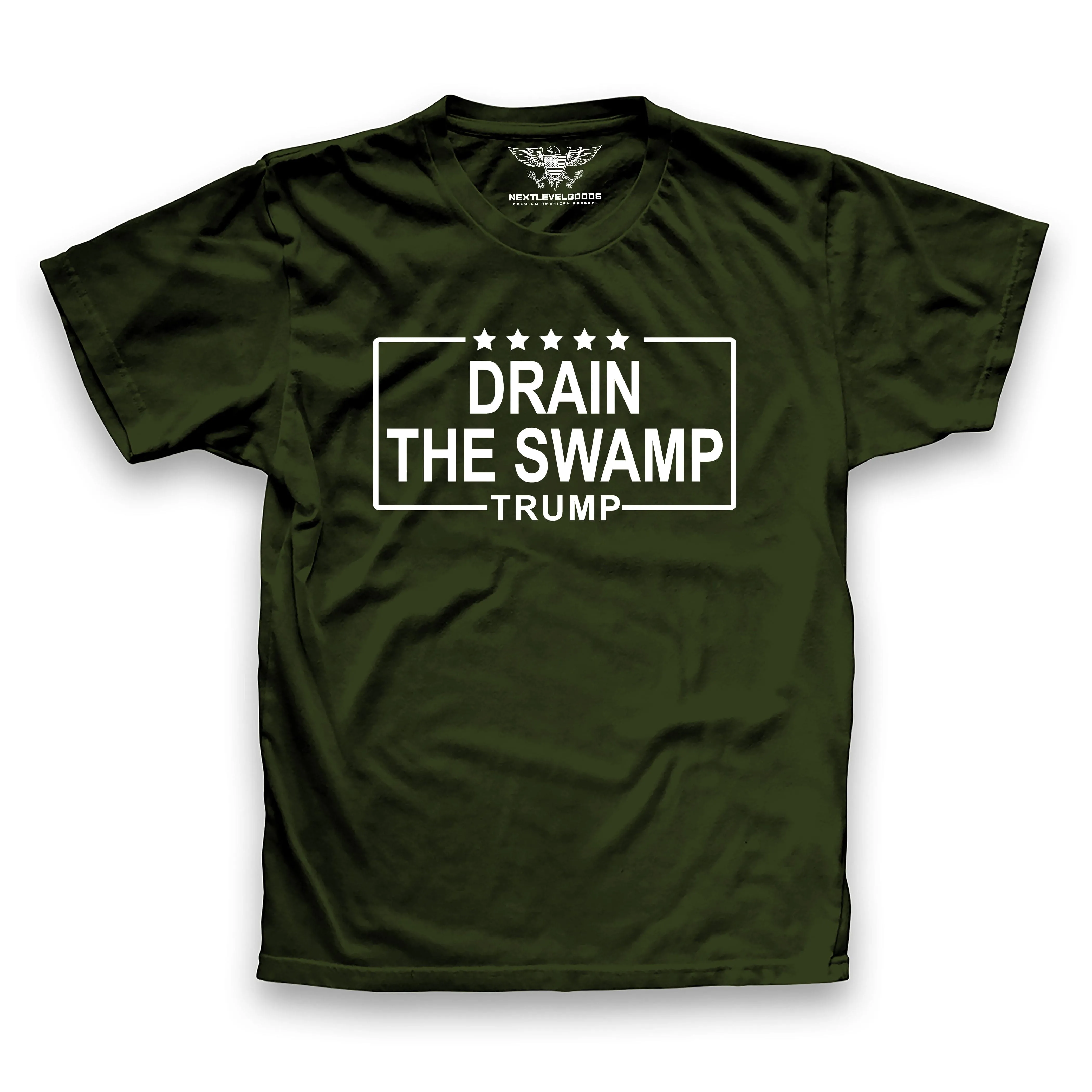 Drain The Swamp Trump Premium T-Shirt (AM25)