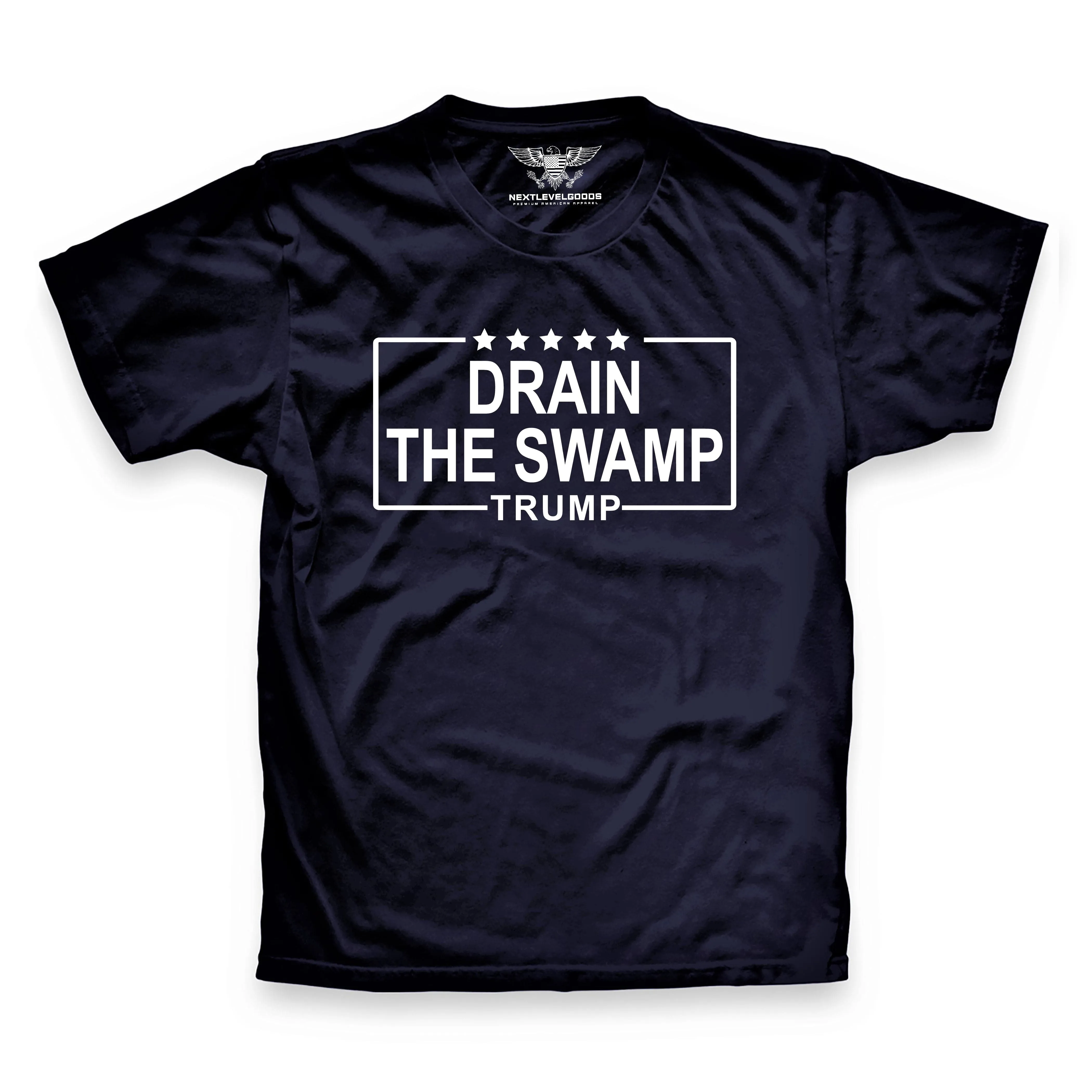 Drain The Swamp Trump Premium T-Shirt (AM25)