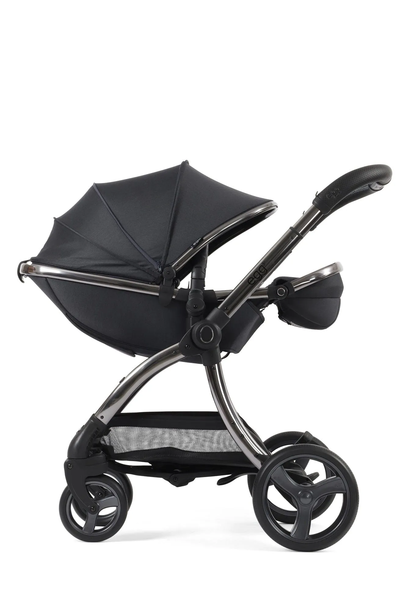 Egg 3 Luxury Pebble 360 PRO 2 Travel System - Carbonite