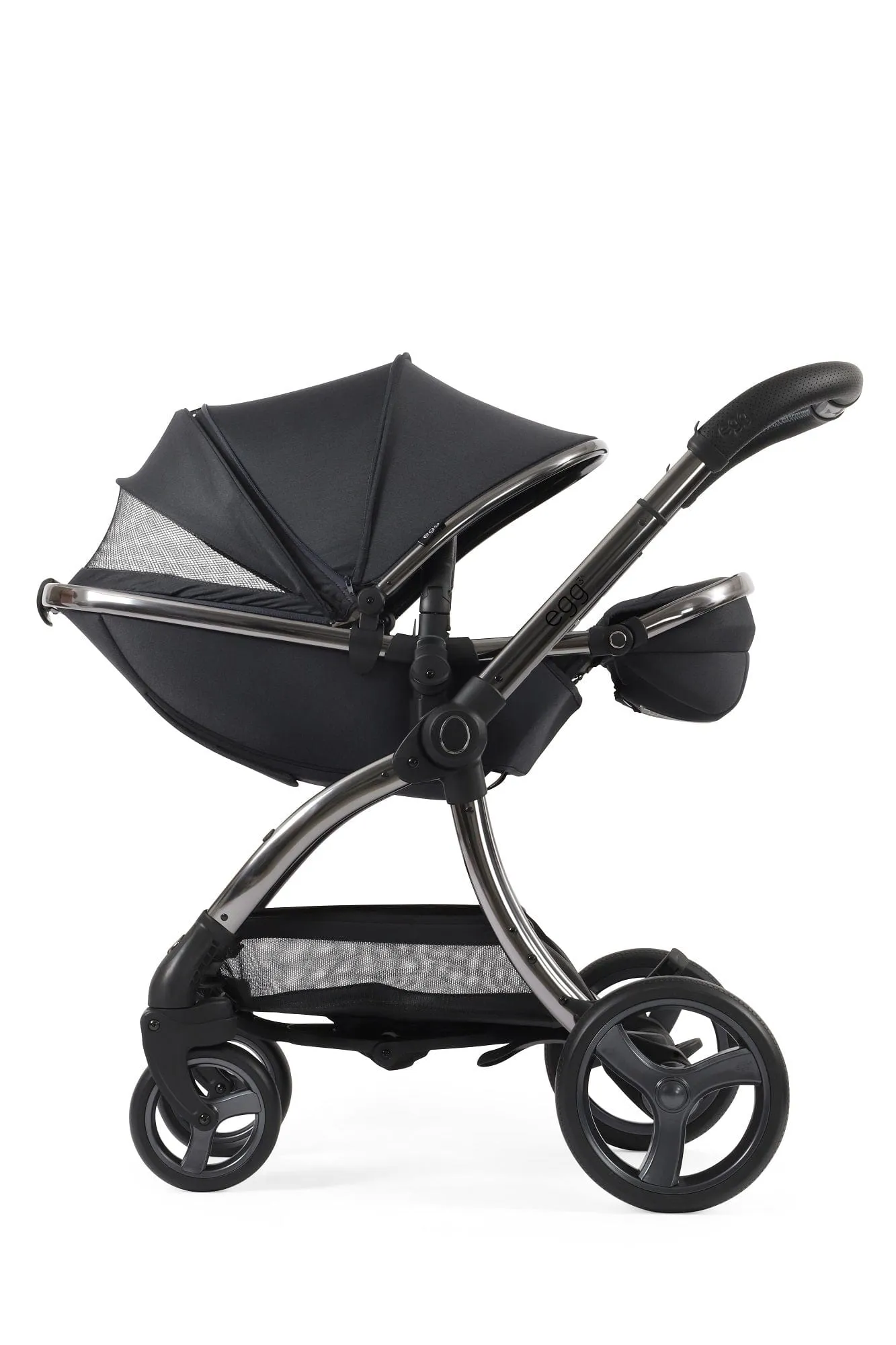 Egg 3 Luxury Pebble 360 PRO 2 Travel System - Carbonite