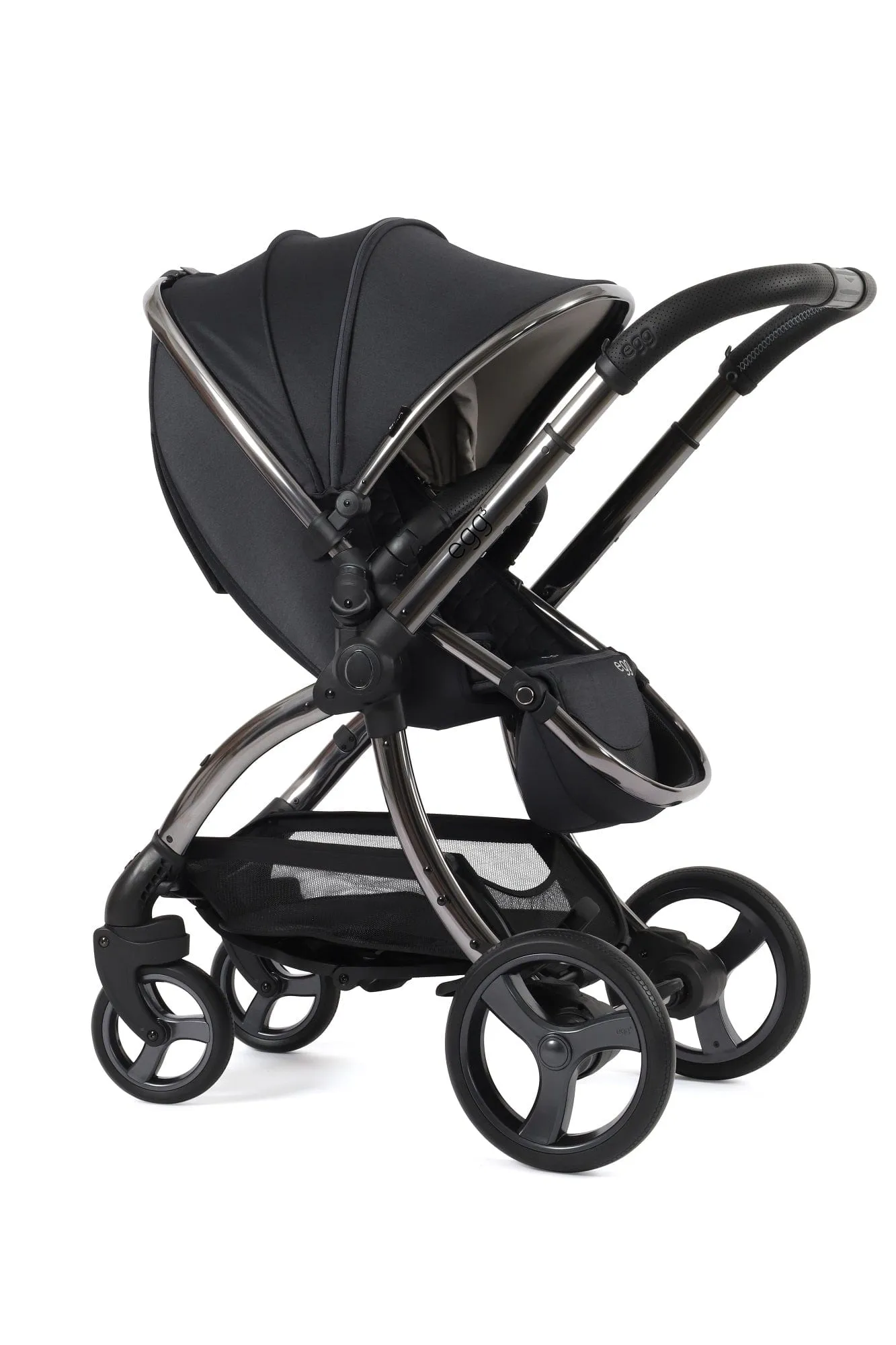 Egg 3 Luxury Pebble 360 PRO 2 Travel System - Carbonite