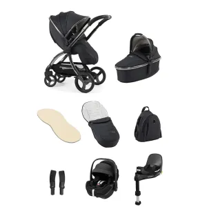 Egg 3 Luxury Pebble 360 PRO 2 Travel System - Carbonite