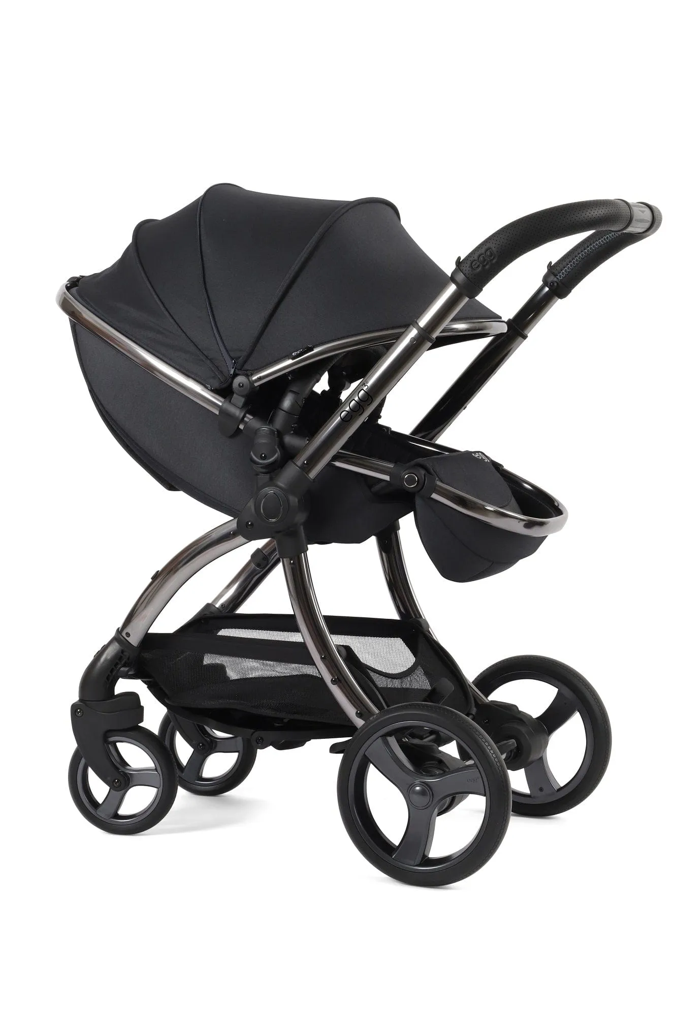 Egg 3 Luxury Pebble 360 PRO 2 Travel System - Carbonite