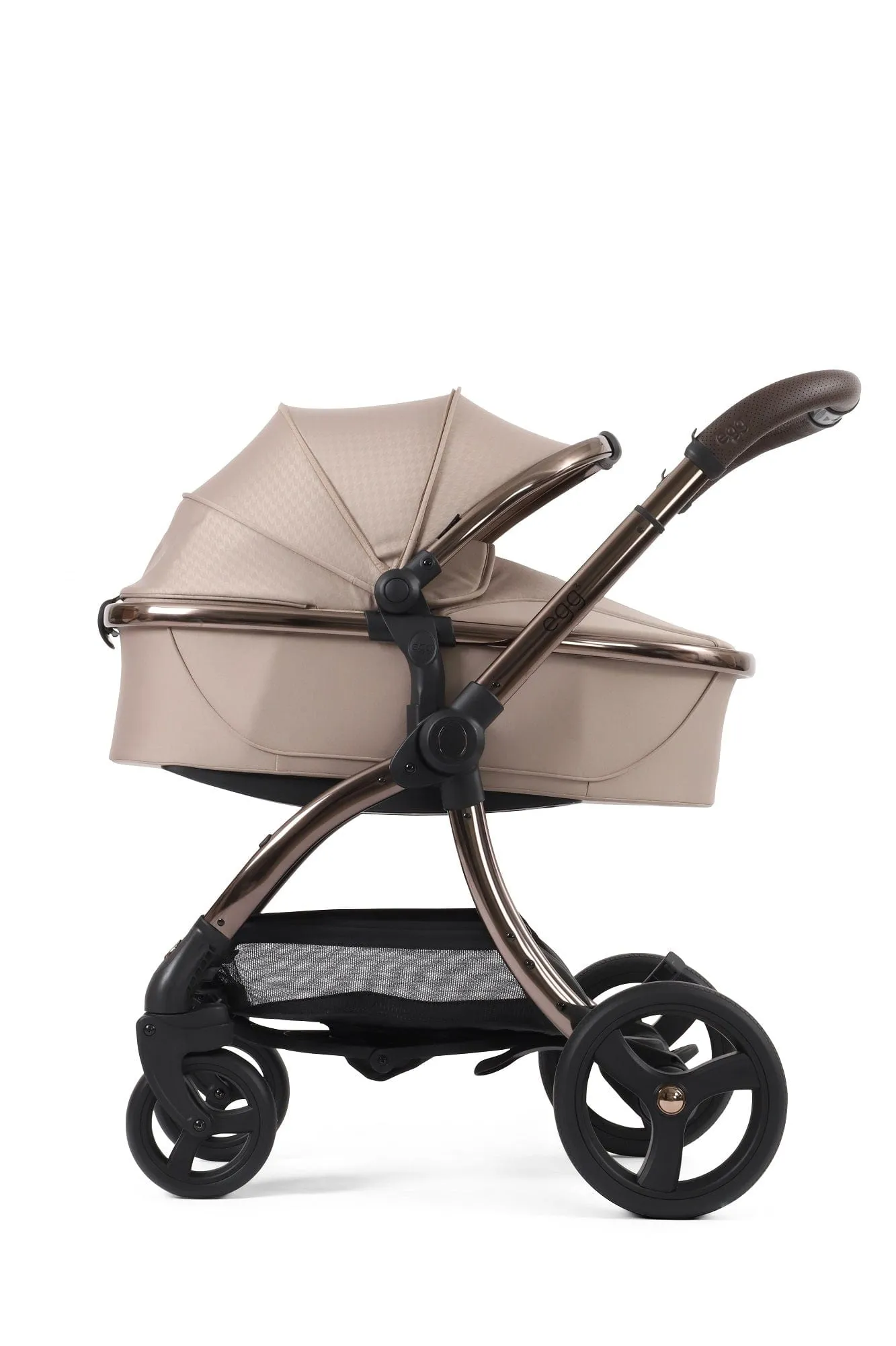 Egg 3 Luxury Pebble 360 PRO 2 Travel System - Houndstooth Almond