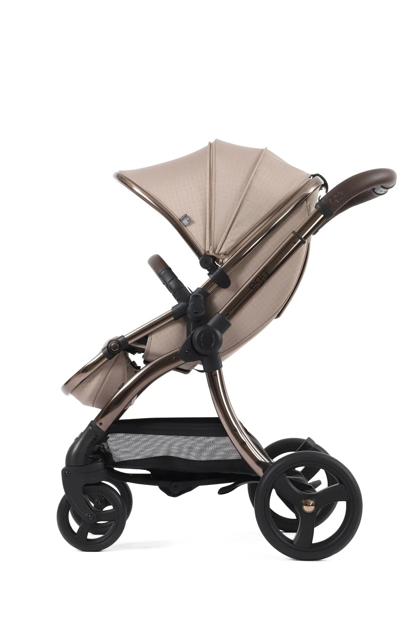 Egg 3 Luxury Pebble 360 PRO 2 Travel System - Houndstooth Almond