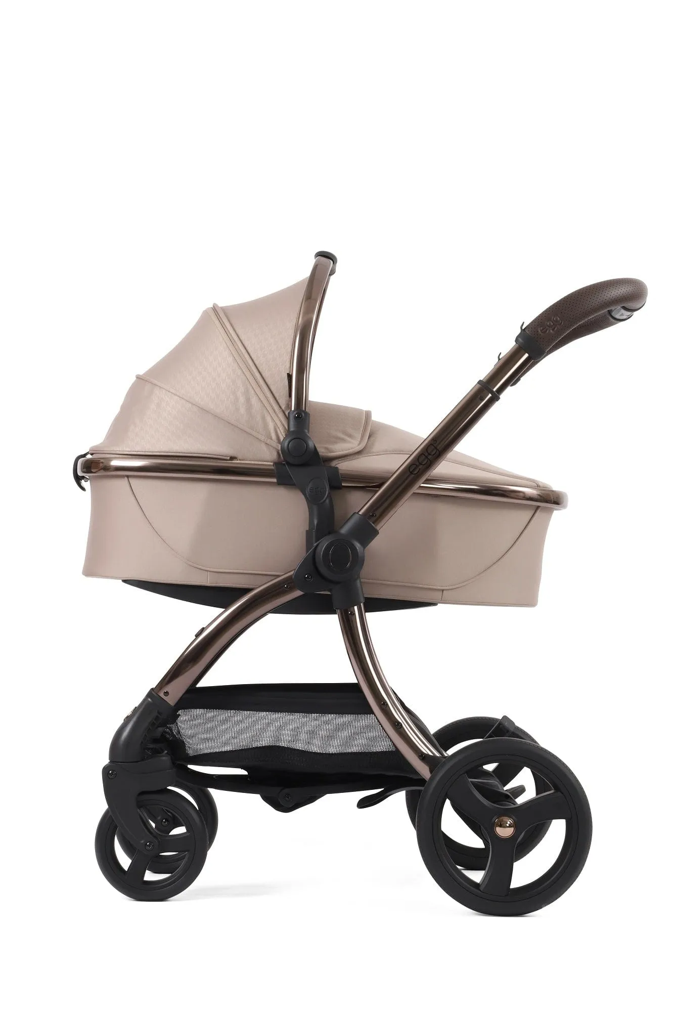 Egg 3 Luxury Pebble 360 PRO 2 Travel System - Houndstooth Almond