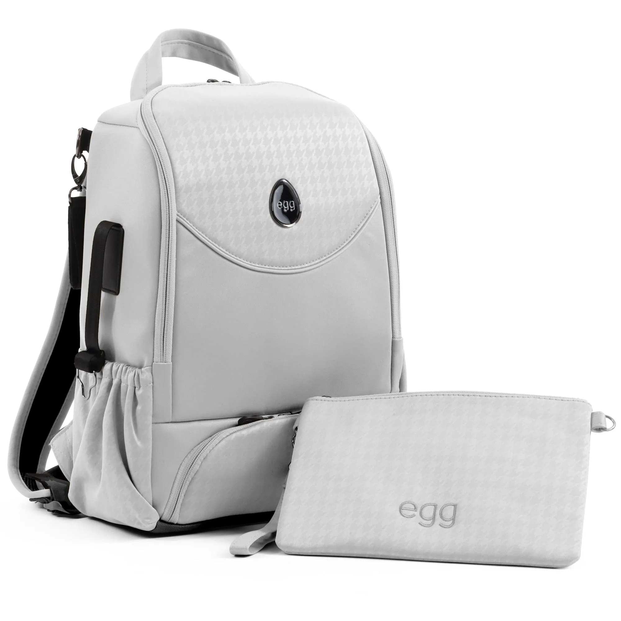 egg3 Snuggle Package - Houndstooth Silver