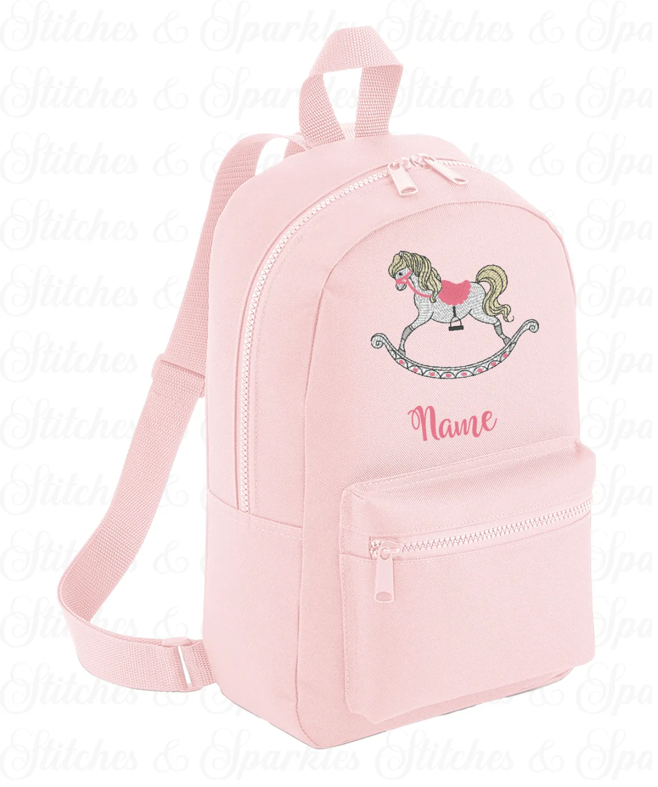 Embroidered Backpack - Toy Horse