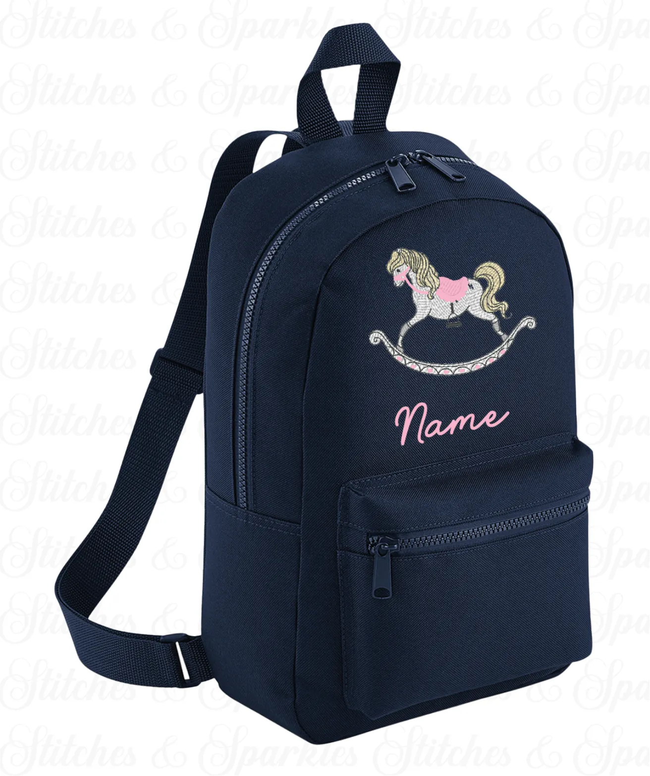 Embroidered Backpack - Toy Horse