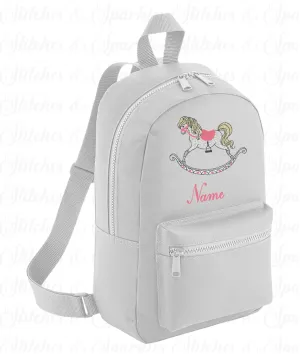 Embroidered Backpack - Toy Horse