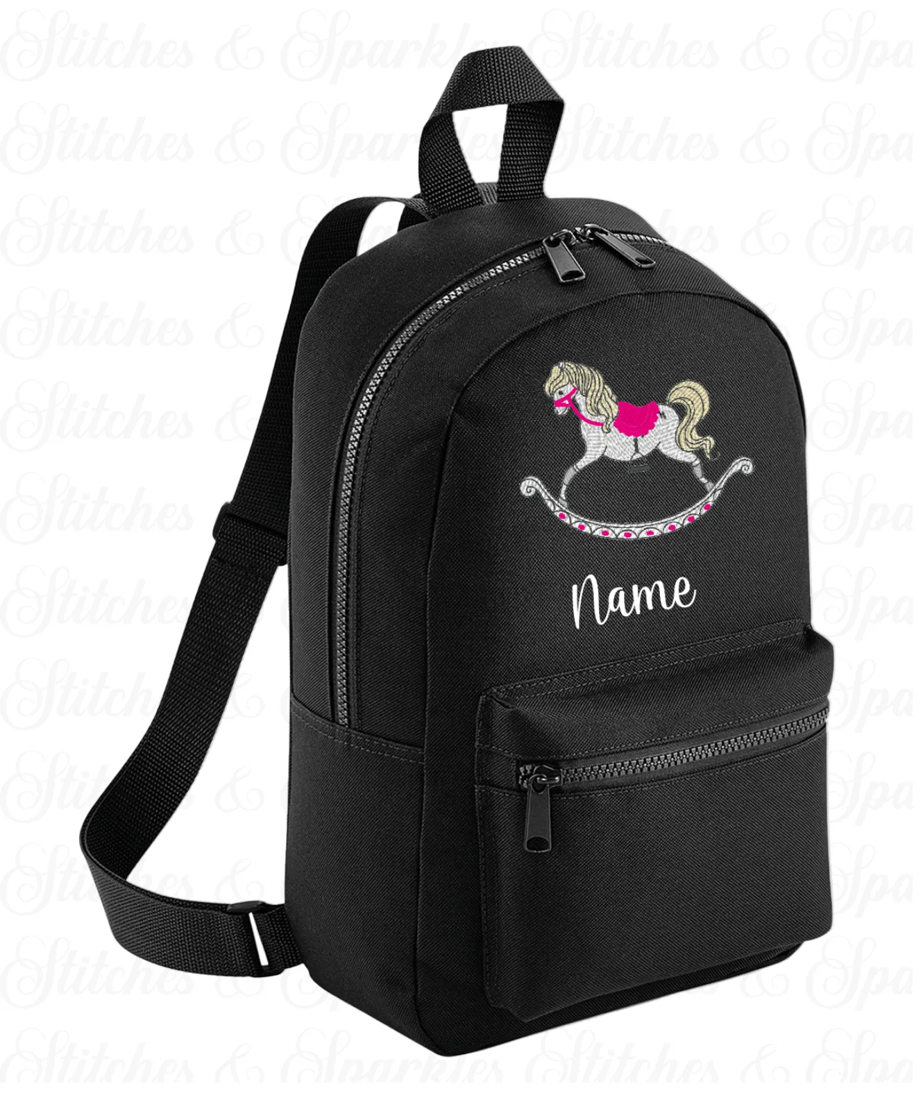 Embroidered Backpack - Toy Horse