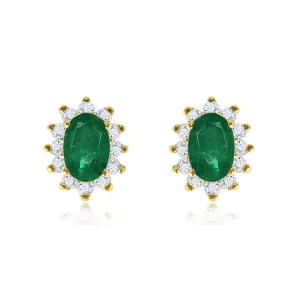 Emerald Fashion Studs