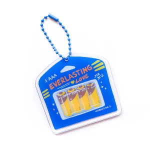 Everlasting Love Battery AAA {Acrylic Keychain}