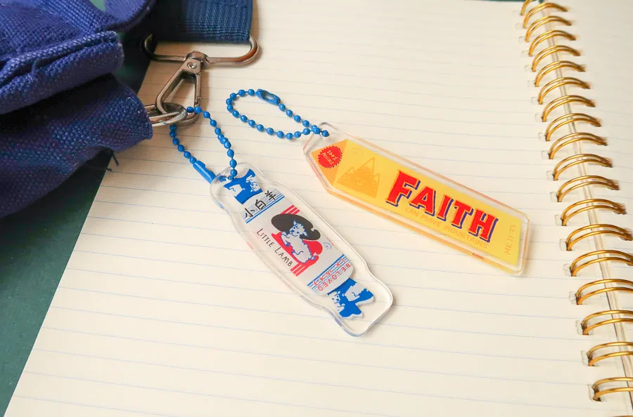 Faith Mountain Chocolate {Acrylic Keychain}