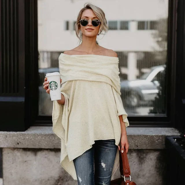 Fashion Cloak Sweater