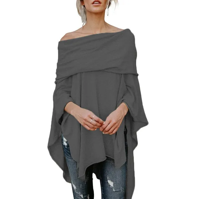 Fashion Cloak Sweater