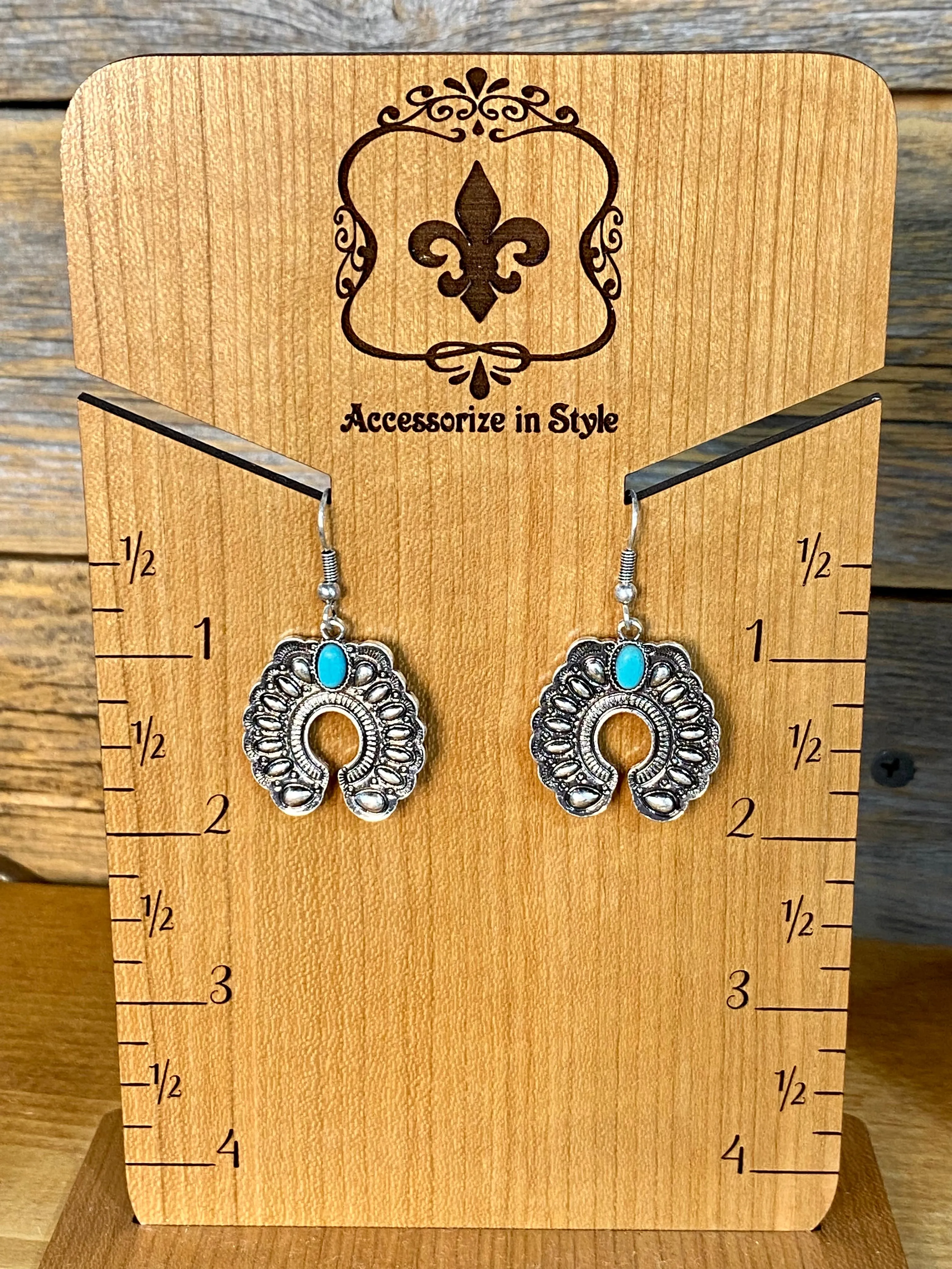 Fashion Stamped Naja Earrings