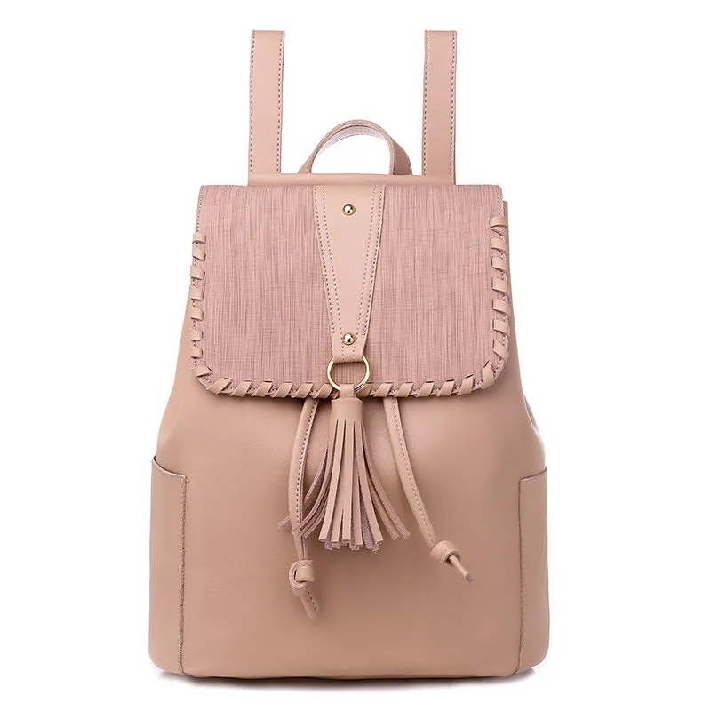 Fashion Tassel Women's Backpack