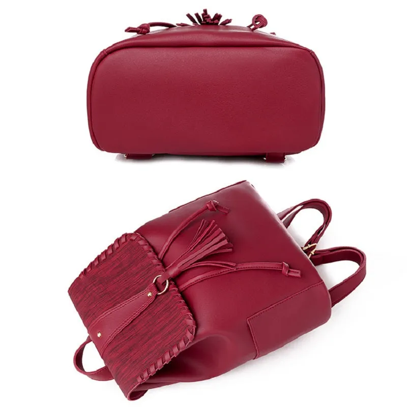 Fashion Tassel Women's Backpack