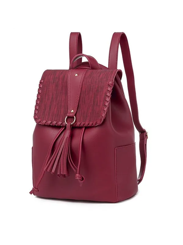 Fashion Tassel Women's Backpack