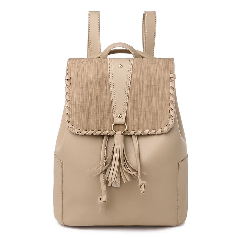 Fashion Tassel Women's Backpack