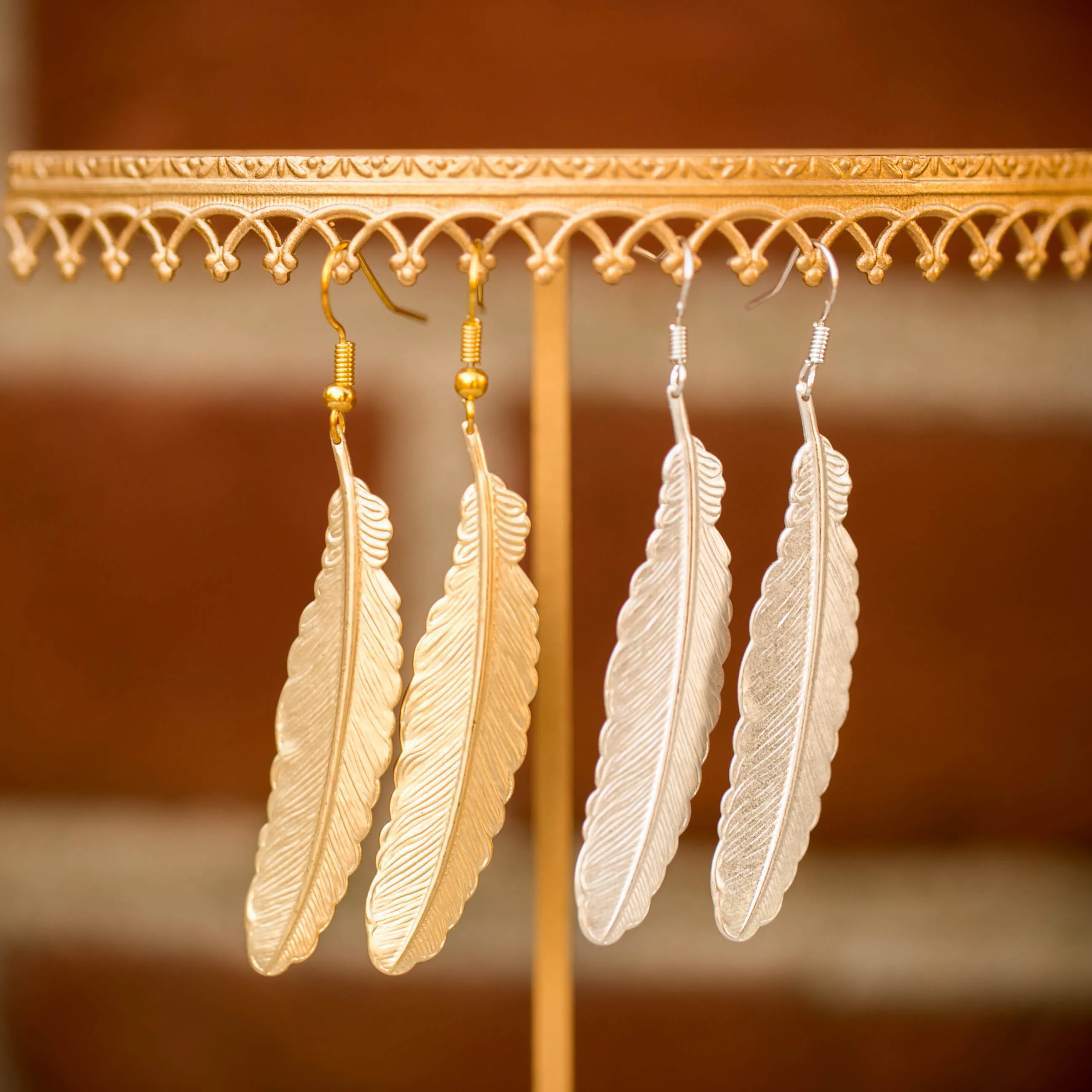Feather Earrings