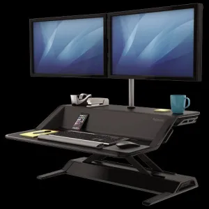 Fellowes Lotus Sit-Stand Workstation - White