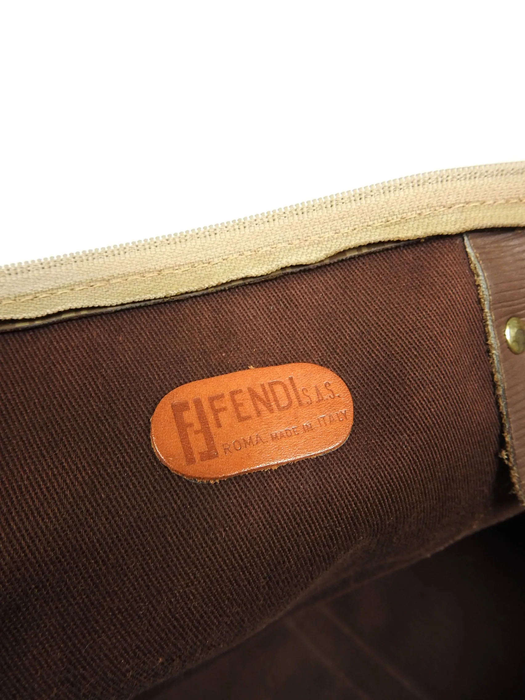 Fendi Vintage FF Duffle Bag