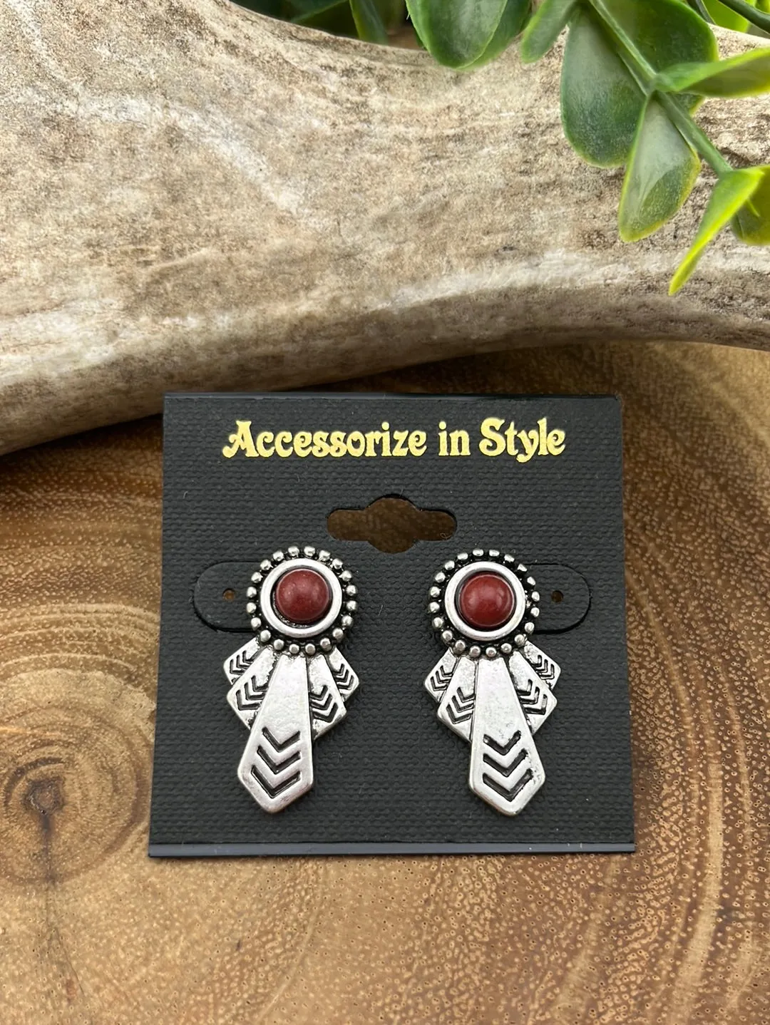 First Place Fashion Silver Post Earring