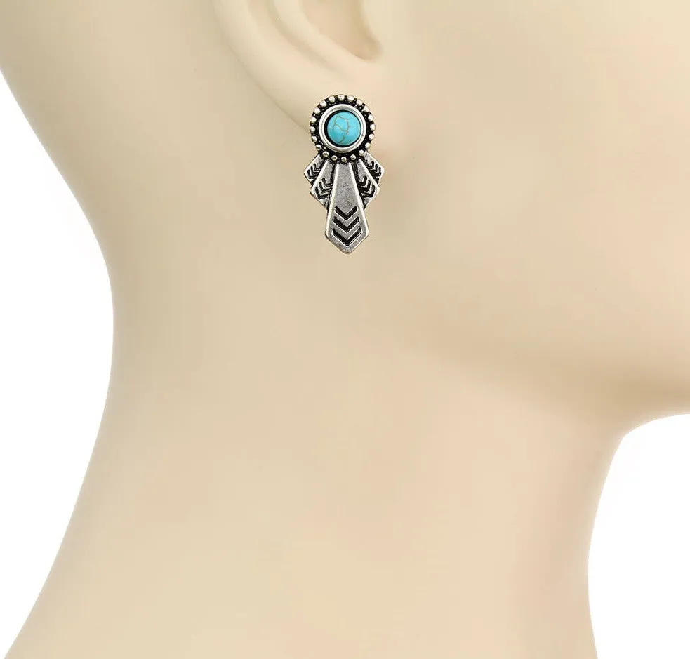 First Place Fashion Silver Post Earring