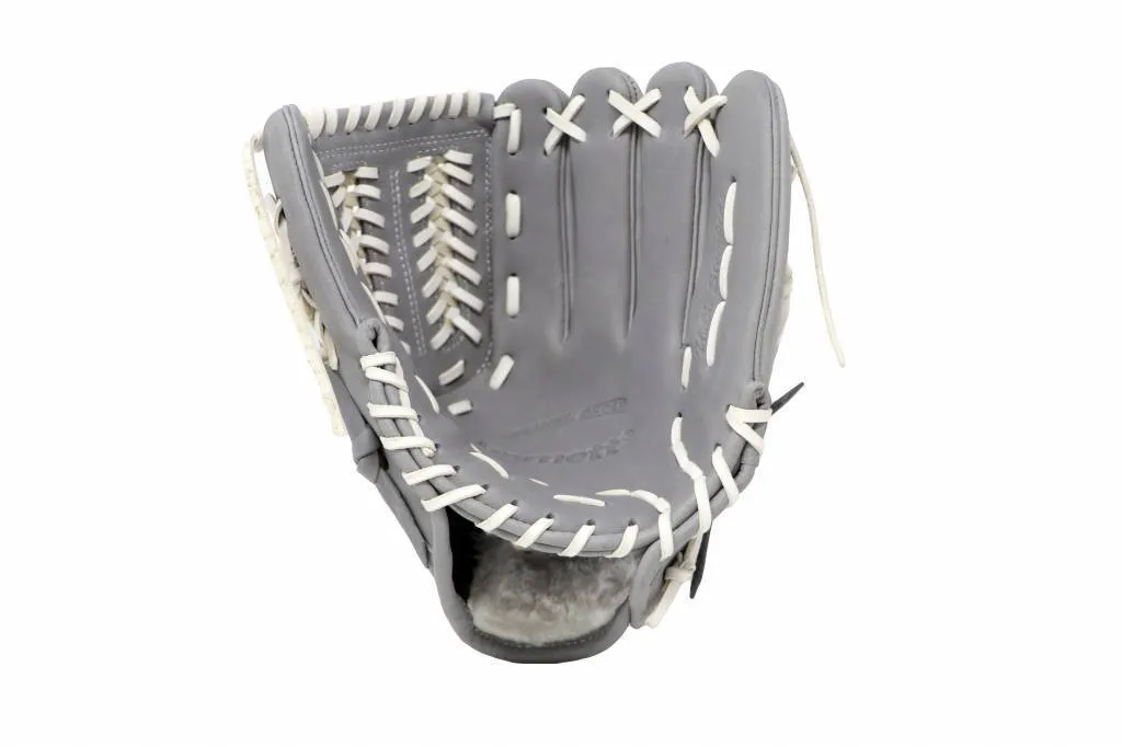 FL-120 high quality, leather baseball glove, infield/outfield / pitcher 12, light grey