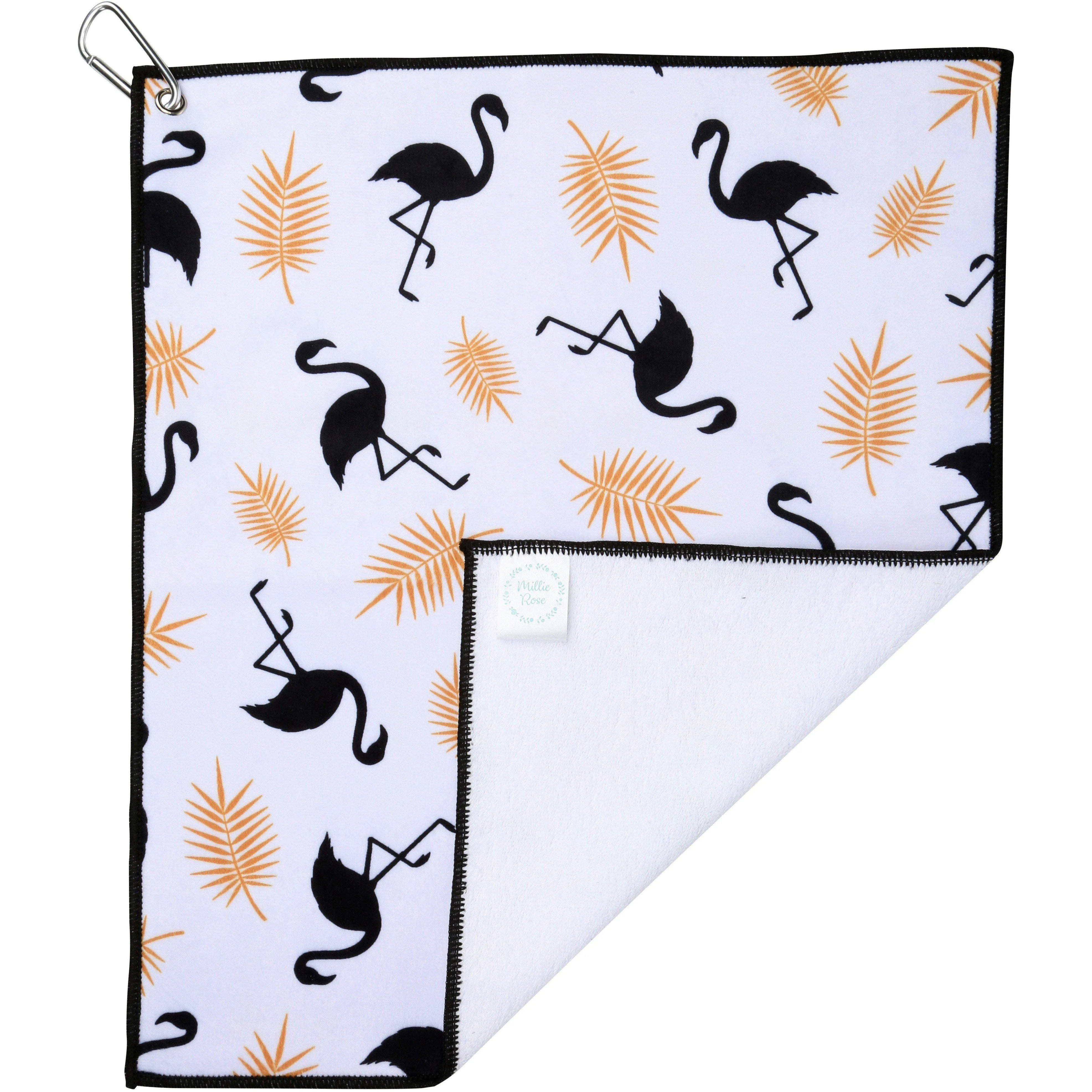 Flamingo Nights Towel
