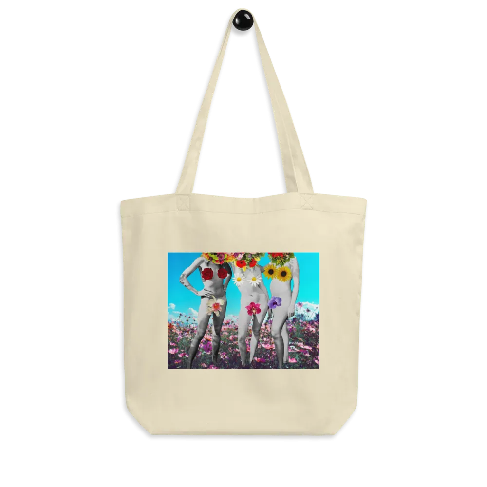 Flower Girls Feminist Themed Premium Eco Tote Bag