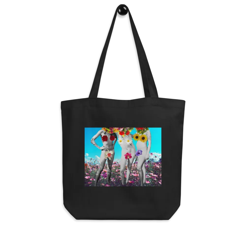 Flower Girls Feminist Themed Premium Eco Tote Bag