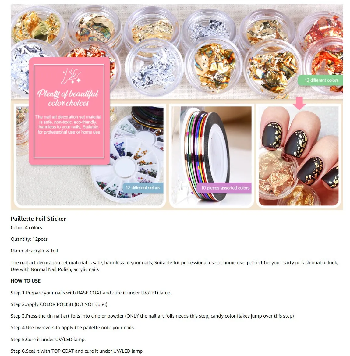 Fofosbeauty Nail art Designer package