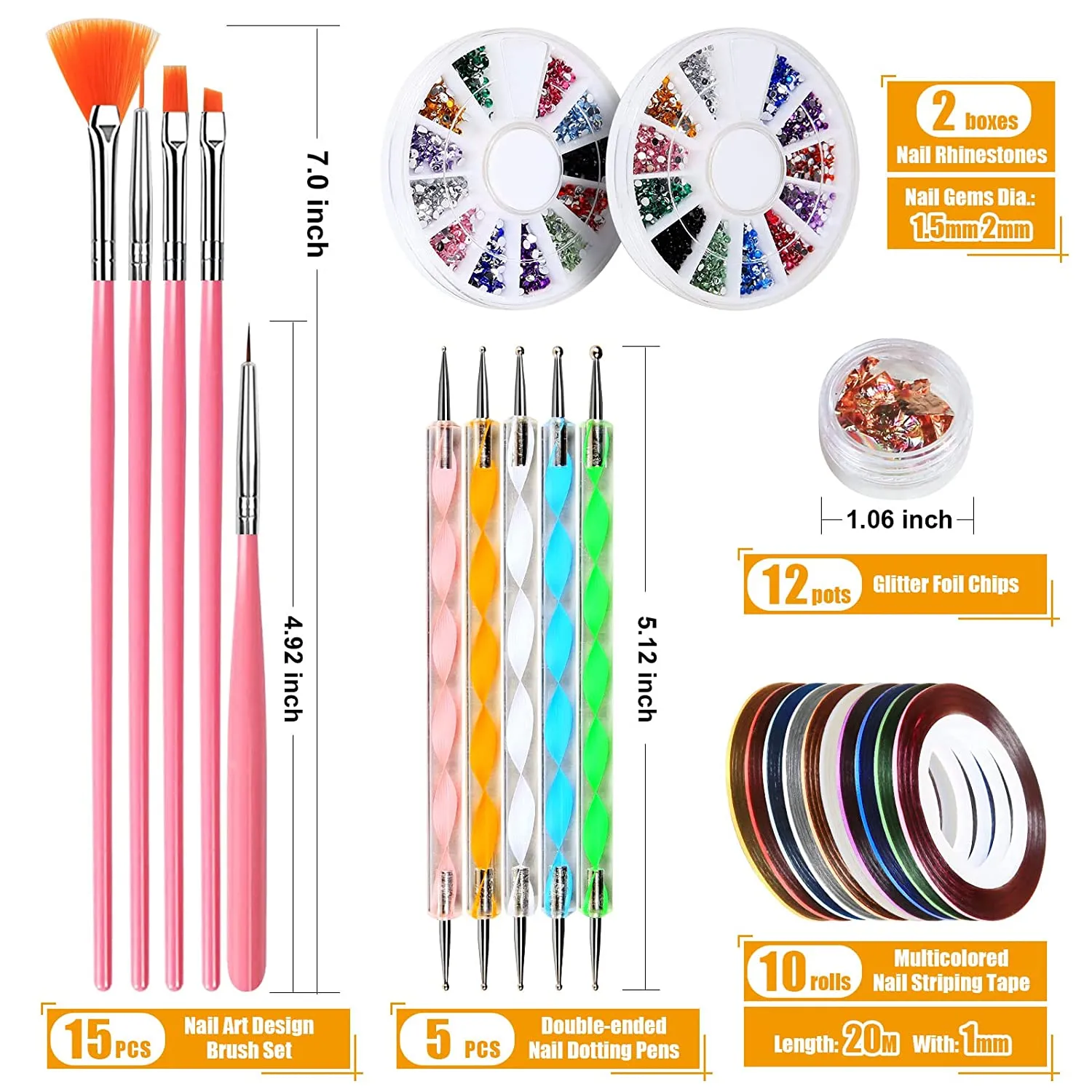 Fofosbeauty Nail art Designer package